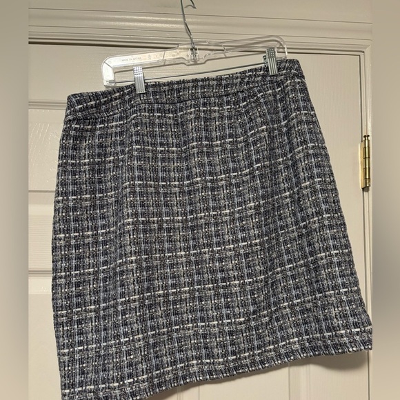NWT Talbots Americana Tweed A- Line Skirt - Picture 6 of 10